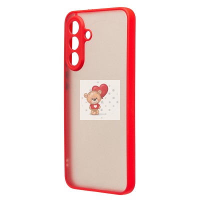 Чехол-накладка для Samsung Galaxy A36 5G (красный) - PC041