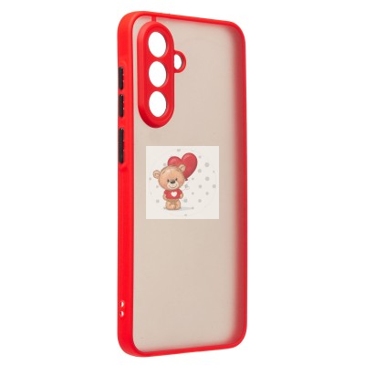 Чехол-накладка для Samsung Galaxy A36 5G (красный) - PC041