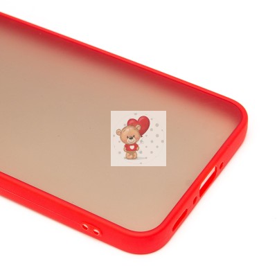 Чехол-накладка для Samsung Galaxy A36 5G (красный) - PC041