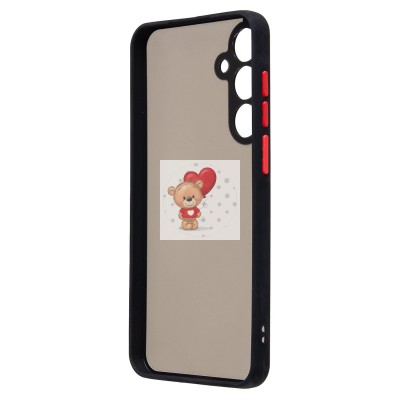 Чехол-накладка для Samsung Galaxy A55 (черный) - PC041 Чехол-накладка для Samsung Galaxy A55 (черный) - PC041