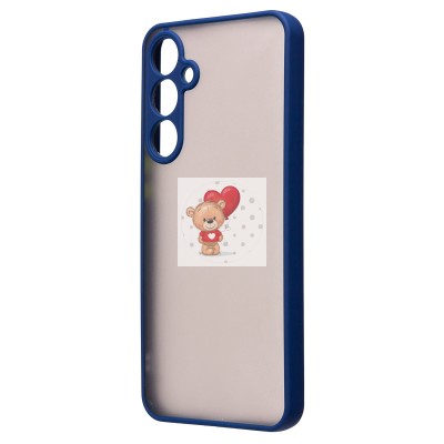 Чехол-накладка для Samsung Galaxy A55 (темно-синий) - PC041 Чехол-накладка для Samsung Galaxy A55 (темно-синий) - PC041