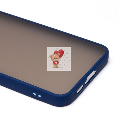 Чехол-накладка для Samsung Galaxy A55 (темно-синий) - PC041 Чехол-накладка для Samsung Galaxy A55 (темно-синий) - PC041