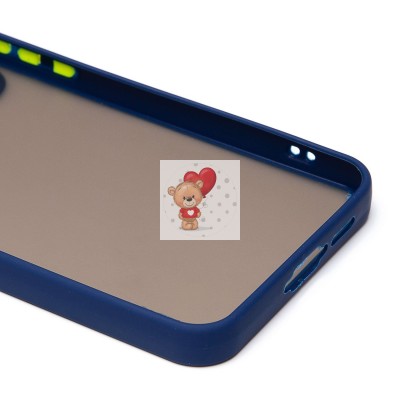 Чехол-накладка для Samsung Galaxy A55 (темно-синий) - PC041 Чехол-накладка для Samsung Galaxy A55 (темно-синий) - PC041