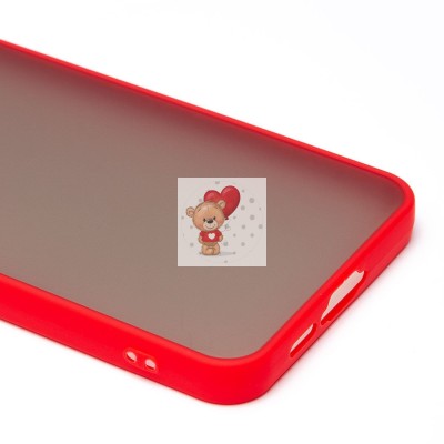 Чехол-накладка для Samsung Galaxy A55 (красный) - PC041