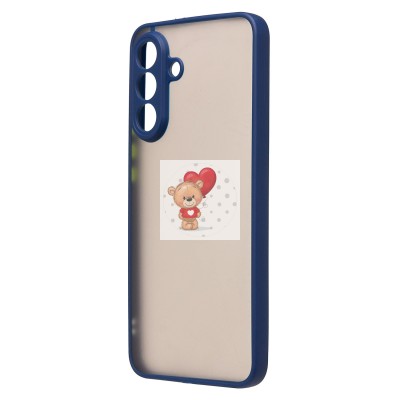 Чехол-накладка для Samsung Galaxy A56 5G (темно-синий) - PC041 Чехол-накладка для Samsung Galaxy A56 5G (темно-синий) - PC041