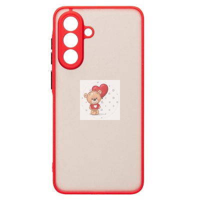 Чехол-накладка для Samsung Galaxy A56 5G (красный) - PC041 Чехол-накладка для Samsung Galaxy A56 5G (красный) - PC041