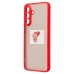 Чехол-накладка для Samsung Galaxy A56 5G (красный) - PC041