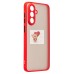 Чехол-накладка для Samsung Galaxy A56 5G (красный) - PC041