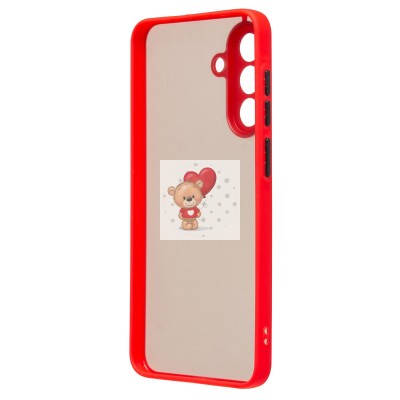 Чехол-накладка для Samsung Galaxy A56 5G (красный) - PC041