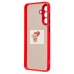 Чехол-накладка для Samsung Galaxy A56 5G (красный) - PC041