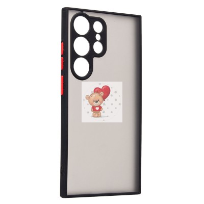 Чехол-накладка для Samsung Galaxy S24 Ultra (черный) - PC041 Чехол-накладка для Samsung Galaxy S24 Ultra (черный) - PC041