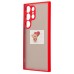 Чехол-накладка для Samsung Galaxy S24 Ultra (красный) - PC041 Чехол-накладка для Samsung Galaxy S24 Ultra (красный) - PC041