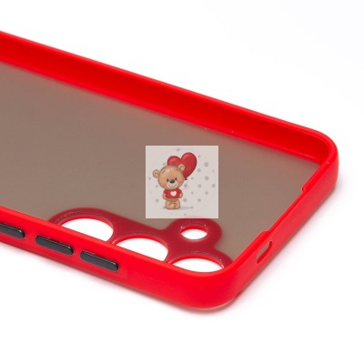 Чехол-накладка для Samsung Galaxy S24 (красный) - PC041 Чехол-накладка для Samsung Galaxy S24 (красный) - PC041