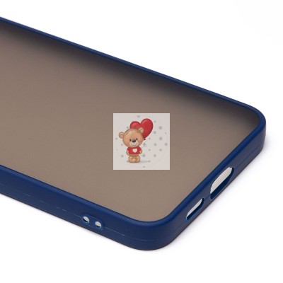 Чехол-накладка для Samsung Galaxy S24+ (темно-синий) - PC041