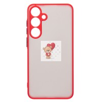 Чехол-накладка для Samsung Galaxy S24+ (красный) - PC041