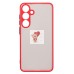 Чехол-накладка для Samsung Galaxy S24+ (красный) - PC041