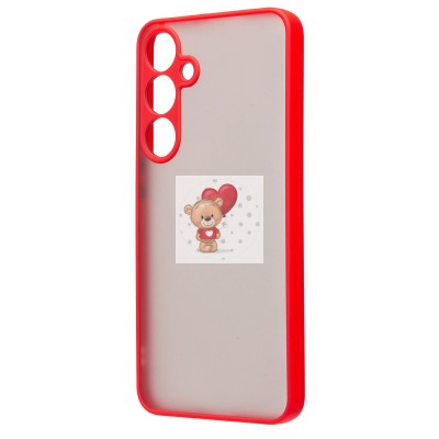 Чехол-накладка для Samsung Galaxy S24+ (красный) - PC041