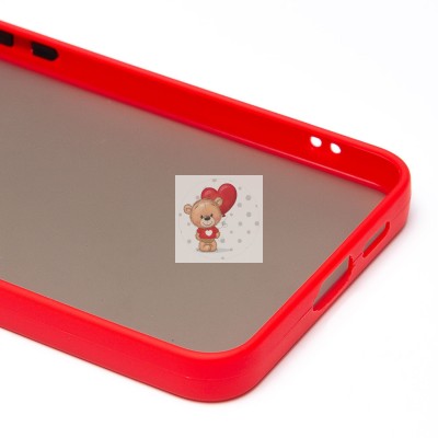 Чехол-накладка для Samsung Galaxy S24+ (красный) - PC041