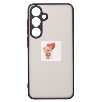 Чехол-накладка для Samsung Galaxy S24FE (черный) - PC041