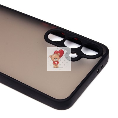 Чехол-накладка для Samsung Galaxy S24FE (черный) - PC041 Чехол-накладка для Samsung Galaxy S24FE (черный) - PC041