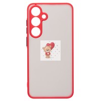 Чехол-накладка для Samsung Galaxy S24FE (красный) - PC041 Чехол-накладка для Samsung Galaxy S24FE (красный) - PC041