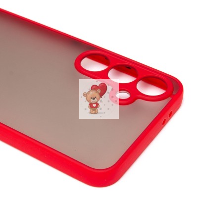 Чехол-накладка для Samsung Galaxy S24FE (красный) - PC041 Чехол-накладка для Samsung Galaxy S24FE (красный) - PC041