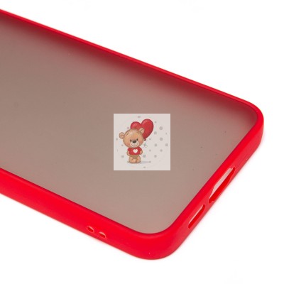 Чехол-накладка для Samsung Galaxy S24FE (красный) - PC041 Чехол-накладка для Samsung Galaxy S24FE (красный) - PC041