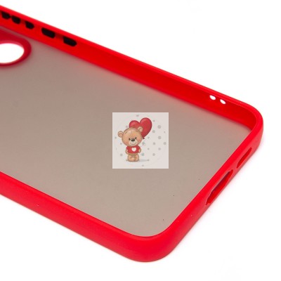 Чехол-накладка для Samsung Galaxy S24FE (красный) - PC041 Чехол-накладка для Samsung Galaxy S24FE (красный) - PC041