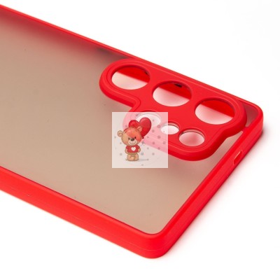 Чехол-накладка для Samsung Galaxy S25 Ultra (красный) - PC041 Чехол-накладка для Samsung Galaxy S25 Ultra (красный) - PC041