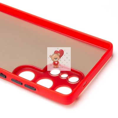 Чехол-накладка для Samsung Galaxy S25 Ultra (красный) - PC041 Чехол-накладка для Samsung Galaxy S25 Ultra (красный) - PC041