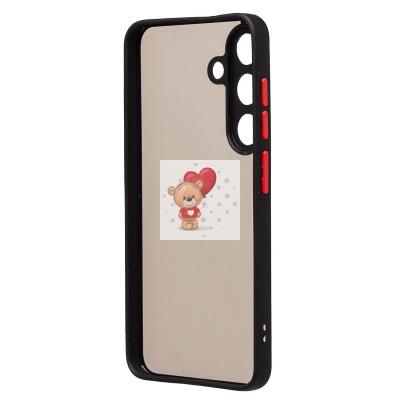 Чехол-накладка для Samsung Galaxy S25 (черный) - PC041 Чехол-накладка для Samsung Galaxy S25 (черный) - PC041