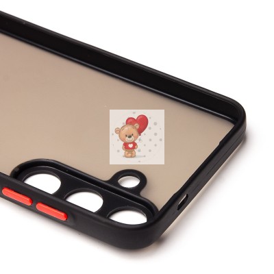 Чехол-накладка для Samsung Galaxy S25 (черный) - PC041 Чехол-накладка для Samsung Galaxy S25 (черный) - PC041