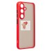 Чехол-накладка для Samsung Galaxy S25 (красный) - PC041 Чехол-накладка для Samsung Galaxy S25 (красный) - PC041