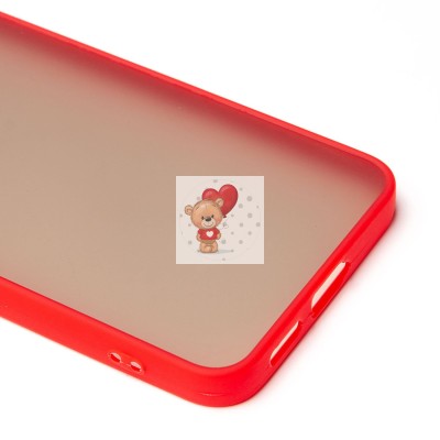 Чехол-накладка для Samsung Galaxy S25 (красный) - PC041 Чехол-накладка для Samsung Galaxy S25 (красный) - PC041