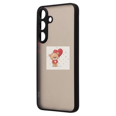 Чехол-накладка для Samsung Galaxy S25+ (черный) - PC041 Чехол-накладка для Samsung Galaxy S25+ (черный) - PC041