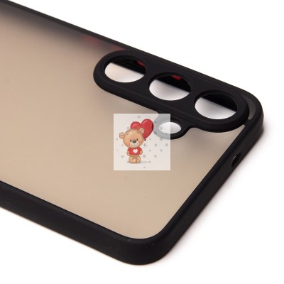Чехол-накладка для Samsung Galaxy S25+ (черный) - PC041 Чехол-накладка для Samsung Galaxy S25+ (черный) - PC041