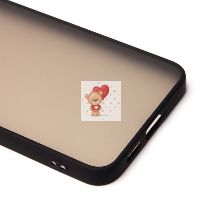 Чехол-накладка для Samsung Galaxy S25+ (черный) - PC041 Чехол-накладка для Samsung Galaxy S25+ (черный) - PC041