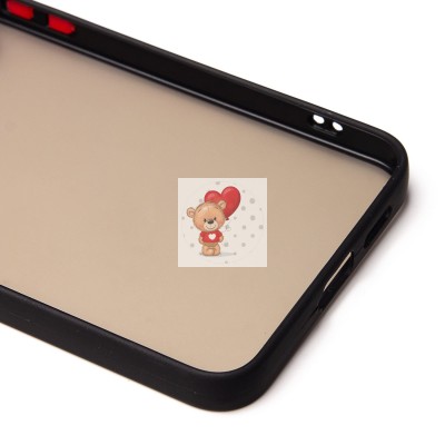 Чехол-накладка для Samsung Galaxy S25+ (черный) - PC041 Чехол-накладка для Samsung Galaxy S25+ (черный) - PC041