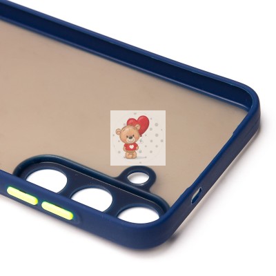 Чехол-накладка для Samsung Galaxy S25+ (темно-синий) - PC041 Чехол-накладка для Samsung Galaxy S25+ (темно-синий) - PC041