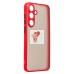 Чехол-накладка для Samsung Galaxy S25+ (красный) - PC041 Чехол-накладка для Samsung Galaxy S25+ (красный) - PC041