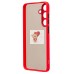 Чехол-накладка для Samsung Galaxy S25+ (красный) - PC041 Чехол-накладка для Samsung Galaxy S25+ (красный) - PC041