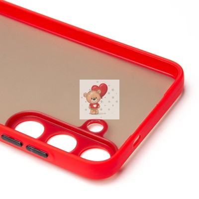 Чехол-накладка для Samsung Galaxy S25+ (красный) - PC041 Чехол-накладка для Samsung Galaxy S25+ (красный) - PC041