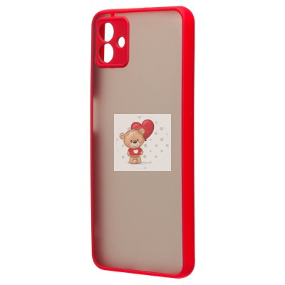 Чехол-накладка для Samsung A045 Galaxy A04 (красный) - PC041