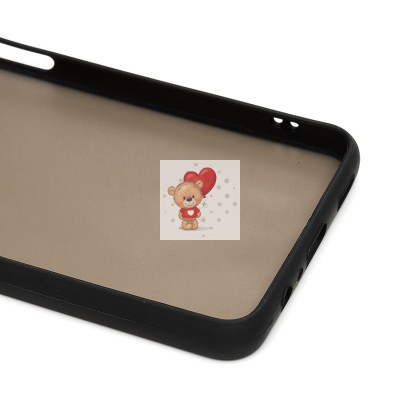 Чехол-накладка для Samsung A047 Galaxy A04s (черный/черный) - PC041