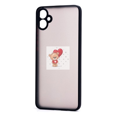 Чехол-накладка для Samsung A055 Galaxy A05 (черный) - PC041