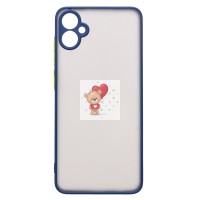 Чехол-накладка для Samsung A055 Galaxy A05 (темно-синий) - PC041