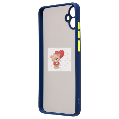 Чехол-накладка для Samsung A055 Galaxy A05 (темно-синий) - PC041