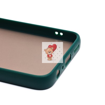 Чехол-накладка для Samsung A057 Galaxy A05s (темно-зеленый) - PC041