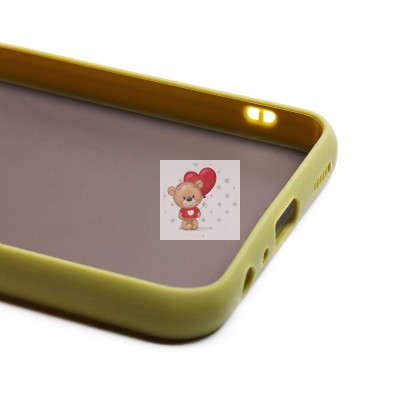 Чехол-накладка для Samsung A135 Galaxy A13 4G (зеленый/черный) - PC041