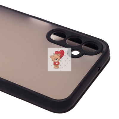 Чехол-накладка для Samsung A146 Galaxy A14 5G (MediaTek) (черный/черный) - PC041